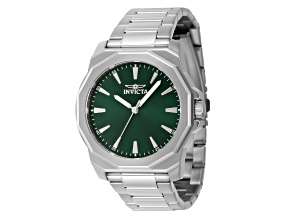 Invicta Speedway 42mm Green Dial Stainless Steel Quartz Watch