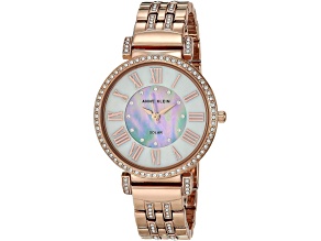 Anne Klein Women's Classic Rose Alloy Bracelet Watch