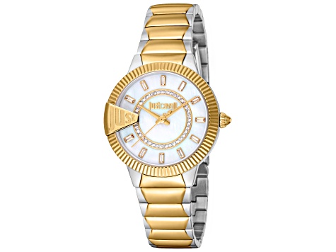 Just Cavalli Women's Glam Chic Puntale 32mm Quartz Watch