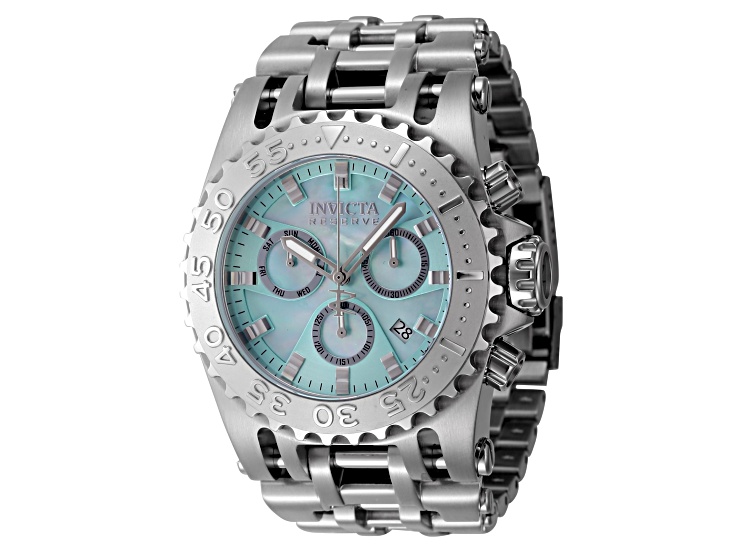 Invicta Reserve Chaos 50mm Stainless Steel Bracelet Quartz Watch