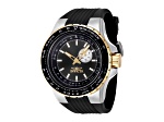 Invicta Aviator 50mm Gunmetal Dial Silicone Band Quartz Watch