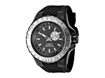 Invicta Aviator 50mm Gunmetal Dial Silicone Band Quartz Watch