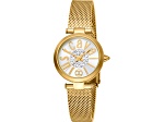Just Cavalli Women's Modena White Dial, Yellow Stainless Steel Watch