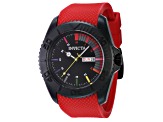 Invicta Pro Diver 44mm Red Silicone Quartz Watch