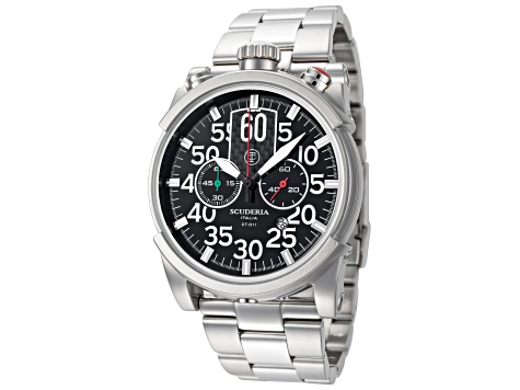 CT Scuderia Men's Saturno 44mm Quartz Chronograph Watch