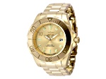 Invicta Pro Diver 47mm Yellow Dial Stainless Steel Band Automatic Watch