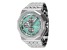 Invicta Akula 48mm Turquoise Color Dial Stainless Steel Bracelet Quartz Watch