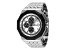 Invicta Akula 48mm White Dial Black Bezel Stainless Steel Bracelet Quartz Watch