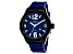 Oceanaut Men's Aqua One Blue Dial, Blue Silicone Watch