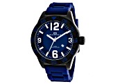 Oceanaut Men's Aqua One Blue Dial, Blue Silicone Watch