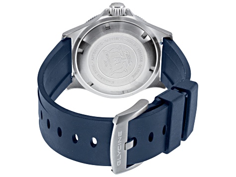 Glycine Men's Combat Sub Sport 42 Bronze 42mm Automatic Navy Rubber Strap Watch