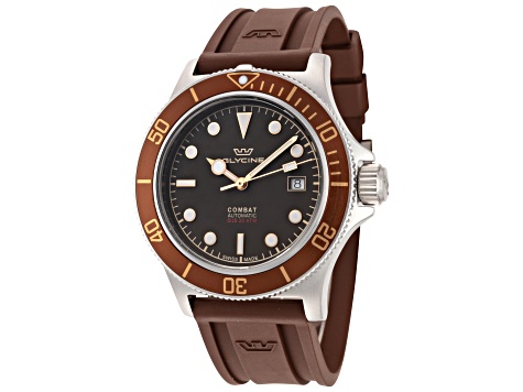 Glycine Men s Combat Sub Sport 42 Bronze 42mm Automatic Brown