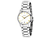 Gucci Women's G-Timeless White Dial, Stainless Steel Watch