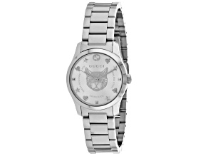 Gucci Women's G-Timeless Stainless Steel Bracelet Watch