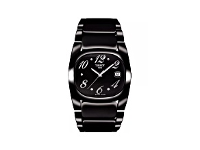Tissot T-Moments Women's Black Stainless Steel Watch