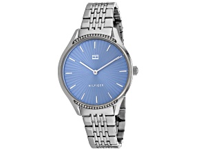 Tommy Hilfiger Women's Classic Blue Dial Stainless Steel Watch
