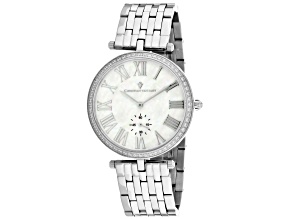 Christian Van Sant Women's Hush White Dial, Stainless Steel Watch