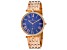 Christian Van Sant Women's Hush Blue Dial, Rose Stainless Steel Watch