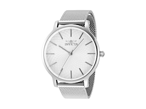 Invicta Wildflower 38mm Stainless Steel Mesh Band Quartz 