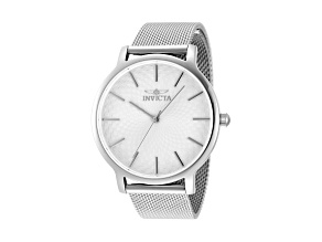 Invicta Wildflower 38mm Stainless Steel Mesh Band Quartz Watch