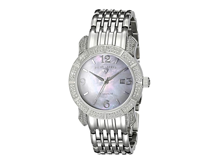 Swiss Legend Marquise Silver Tone Bracelet Women display picture 3