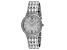 Bulova Women's Phantom White Dial, Stainless Steel Watch
