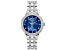 Bulova Women's Phantom Blue Dial, Stainless Steel Watch