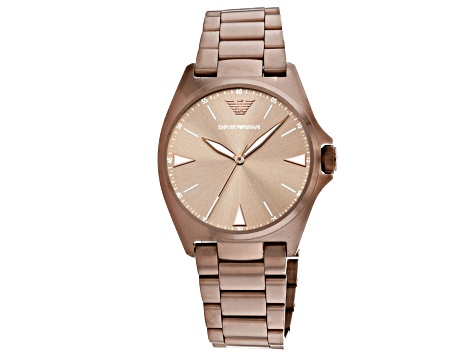 Armani Men's Nicola Rose Stainless Steel Watch