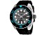 Oceanaut Men's Submersion Gray Dial, Blue Bezel, Black Rubber Strap Watch
