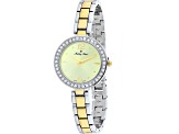 Mathey Tissot Women's FLEURY 6506 Yellow Dial Two-tone Stainless Steel Watch