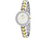 Mathey Tissot Women's FLEURY 6506 White Dial Two-tone Stainless Steel Watch