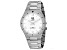 Roberto Bianci Men's Eterno White Dial, Stainless Steel Watch