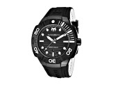 TechnoMarine Men's Reef Black Silicone Band Watch
