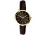 Fossil Women's Jacqueline Brown Dial, Brown Leather Strap Watch