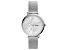 Fossil Women's Jacqueline Metallic Silver Dial, Stainless Steel Watch