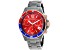 Oceanaut Men's Baltica Special Edition Red Dial, Two-tone Bezel, Gunmetal Stainless Steel Watch