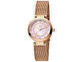 Ferre Milano Women's Fashion 28mm Quartz Rose Stainless Steel Watch