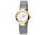 Ferre Milano Women's Fashion 28mm Quartz Yellow Bezel Stainless Steel Watch