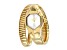 Just Cavalli Women's Glam Chic White Dial, Yellow Stainless Steel Watch