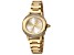 Just Cavalli Women's Glam Chic Yellow Dial, Yellow Stainless Steel Watch