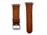 Gametime Denver Broncos Leather Band fits Apple Watch (38/40mm S/M Tan). Watch not included.