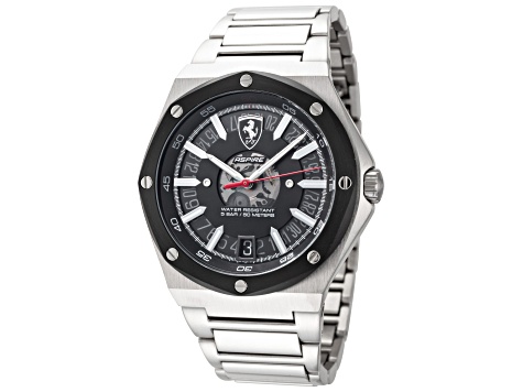 Scuderia Ferrari Men's Aspire 44mm Quartz Watch - 18GDLA | JTV.com