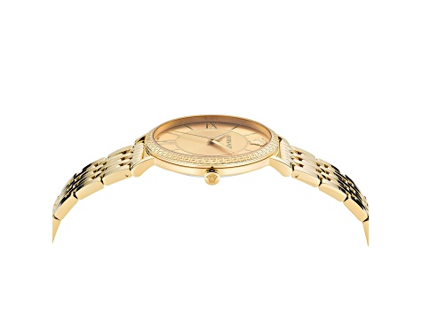 V-Eternal Watch 42MM Yellow Case Yellow Guilloché Dial Yellow