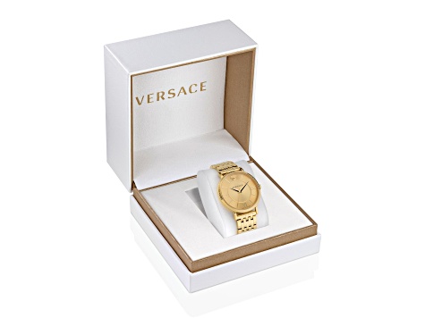 V-Eternal Watch 42MM Yellow Case Yellow Guilloché Dial Yellow