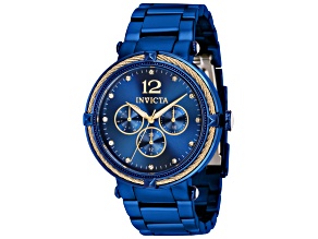 Invicta Men's 42mm Blue Dial Quartz Watch
