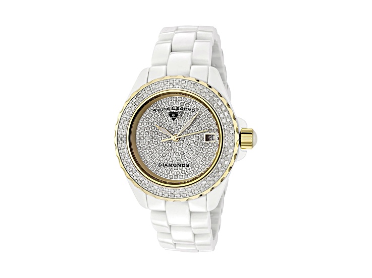腕時計 TOCCA JEWEL Diamond watch Swiss Legend Diamond and Ceramic Women's Watch - 18N80A | JTV