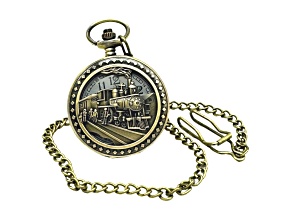 Invicta Vintage 47mm Locomotive Quartz Pocket Watch