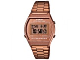 Casio Women's Vintage Rose Stainless Steel Watch