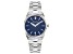 Mathey Tissot Women's Classic Blue Dial, Stainless Steel Watch