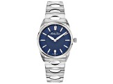 Mathey Tissot Women's Classic Blue Dial, Stainless Steel Watch